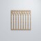 Ekena Millwork Medium Cedar Park Decorative Fretwork Wood Wall Panels, Red Oak, 15 3/8"W x 15 3/8"H x 3/8"T WALW16X16X0375CRPRO - alternate 2